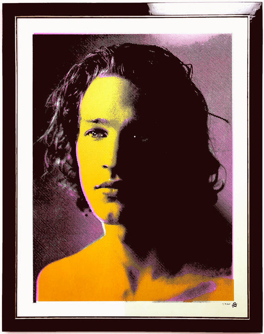 Kunstdruck "Berlin 1990" der Kunstgalerie The Christian mit Rahmen. - schwarzen Holzrahmen - stilvoll, zeitlos und ideal, um Ihre Kunstwerke in Szene zu setzen.