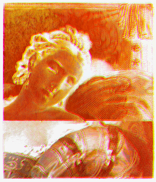 Lady with a suntan - Original