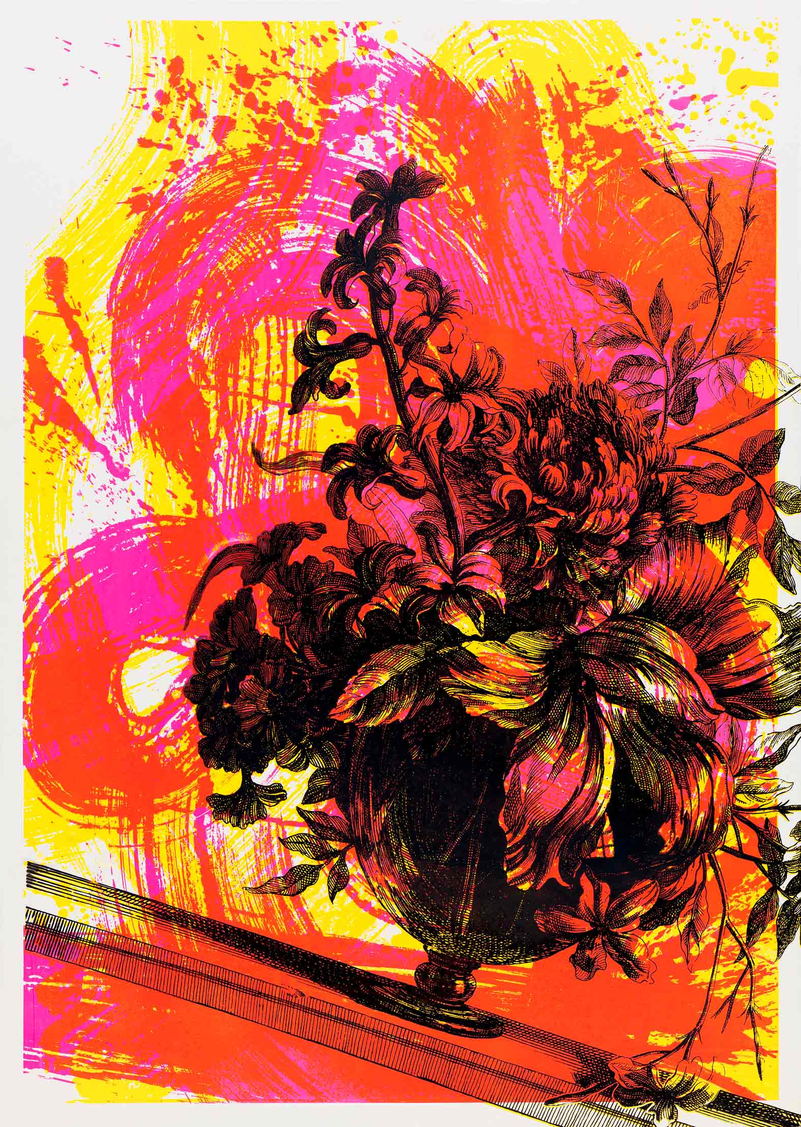 Entdecke den faszinierenden Kunstdruck 'Sliding Flowers' von Jean-Baptiste Monnoyer. Eine fesselnde Schönheit und Dynamik. Jetzt online entdecken.