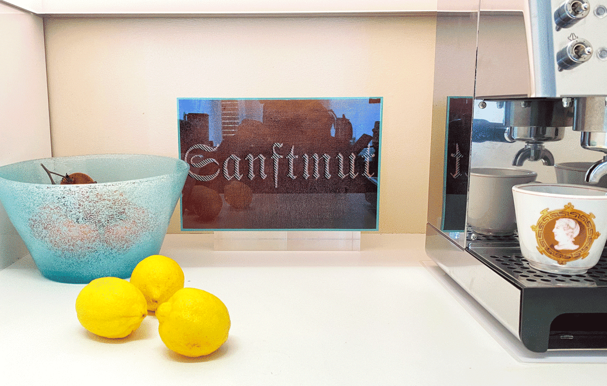 "Sanftmut" coffee in Kaffeeküche - THE CHRISTIAN